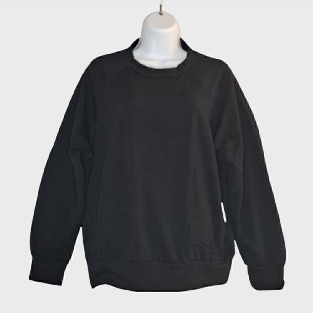 Lulu's Ideal Comfort Sweatshirt Navy Blue Small